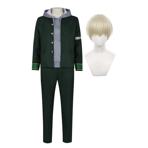 Xinnice Anime Wind Breaker Cosplay Komplettes Anzug Kiryu Mitsuki/Kaji Ren Cosplay Schuluniform Halloween Verkleidung Party Kostüm Xinnice Anime Wind Breaker Cosplay Komplettes Anzug Kiryu Mitsuki/Kaji Ren Cosplay Schuluniform Halloween Verkleidung Party Kostüm von Xinnice