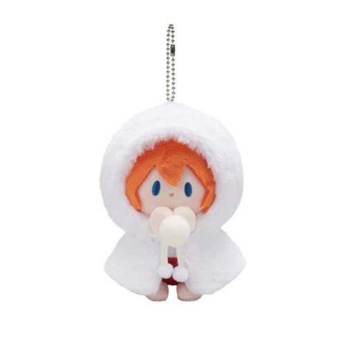 Xinnice Asuka Langley Soryu Plush Soft Figur Anime Asuka Langley Merch Ayanami Rei Plush 10CM Keychain Backpack Dekoration Geschenk von Xinnice