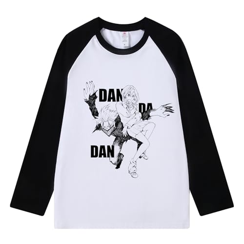 Xinnice Ayase Momo Anime T-Shirt Turbo Granny Long Sleeve Shirt Okarun 3D-Druck Top Frühling Sommer Casual T-Shirt für Herren Damen Xinnice Ayase Momo Anime T-Shirt Turbo Granny Long Sleeve Shirt Okarun 3D-Druck Top Frühling Sommer Casual T-Shirt für Herren Damen von Xinnice