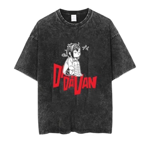 Xinnice Ayase Momo Shirt Anime Vintage Washed Aged T-Shirt Okarun/Turbo Granny Kurzarm Sommer Oversize Schwarz T shirt Xinnice Ayase Momo Shirt Anime Vintage Washed Aged T-Shirt Okarun/Turbo Granny Kurzarm Sommer Oversize Schwarz T shirt von Xinnice
