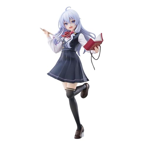 Xinnice Elaina Figur Uniform Anime Stehende Actionfigur Statue Elaina Action Figur Modell PVC Dekoration Geschenk 19cm von Xinnice