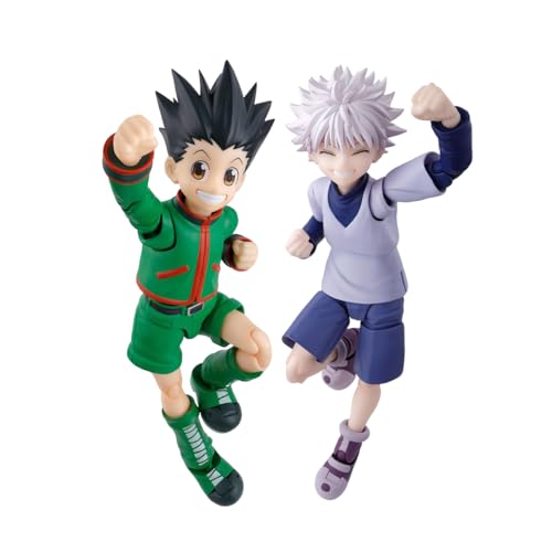 Xinnice GON Freecss Figur Killua zaoldyeck Austauschbare Teile Anime Figuren Killua und Gon Figur Statue Modell Actionfigur Deko 13.5cm Xinnice GON Freecss Figur Killua zaoldyeck Austauschbare Teile Anime Figuren Killua und Gon Figur Statue Modell Actionfigur Deko 13.5cm von Xinnice