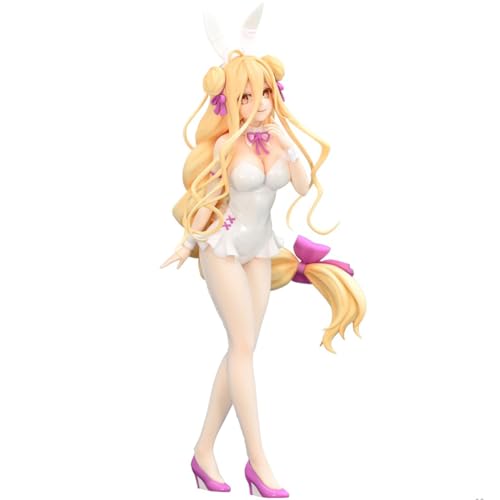 Xinnice Hoshimiya Mukuro Figure Weiß Bunny Girl Actionfigur Modell PVC Stehende Pose Statue Sammlerstück Anime Ornamente Desktop Dekoration, 27cm Xinnice Hoshimiya Mukuro Figure Weiß Bunny Girl Actionfigur Modell PVC Stehende Pose Statue Sammlerstück Anime Ornamente Desktop Dekoration, 27cm von Xinnice