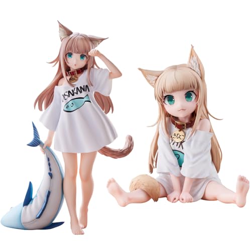 Xinnice KINAKO Figur Illustration Statue Modell Standing Actionfigur KINAKO Anime Original Pringting Figur Interchangeable Heads Dekoration Geschenk Xinnice KINAKO Figur Illustration Statue Modell Standing Actionfigur KINAKO Anime Original Pringting Figur Interchangeable Heads Dekoration Geschenk von Xinnice