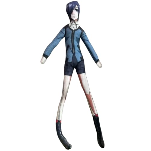Xinnice Kaneki Ken Plüsch Anime Weiche Gefüllt Figur Kaneki Ken/Kirishima Toka Plüschtier Komisch Figur Soft Dekoration 28cm von Xinnice