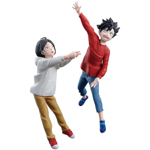 Xinnice Kozume Kenma Figur Anime Actionfigur Statue Kenma&Kuroo Figur Statue Modell Actionfigure Kuroo Tetsurou Dekoration Geschenk von Xinnice