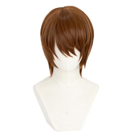 Xinnice Light Yagami Cosplay Uniform Anime Cosplay Kostüm Light Yagami Anzug Note Halloween Weinachten Outfit von Xinnice