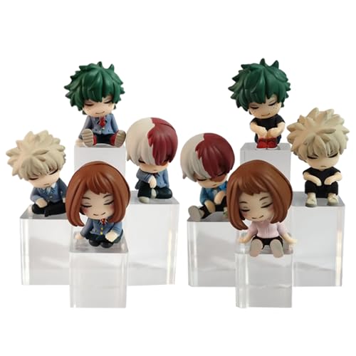 Xinnice MHA Figuren Anime Midoriya Izuku Figur Bakugou Katsuki Statue Modell Shouto Todoroki Actionfigur Auto Desktop Dekoration 6cm Xinnice MHA Figuren Anime Midoriya Izuku Figur Bakugou Katsuki Statue Modell Shouto Todoroki Actionfigur Auto Desktop Dekoration 6cm von Xinnice