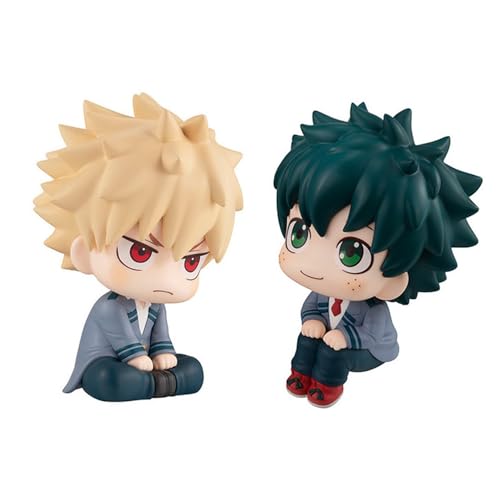 Xinnice MHA Figuren Bakugou Katsuki Figur Anime Look up Figur Bakugou Katsuki Merch Statue Modell Actionfigur Cartoon Niedliche Sammlerstück 10cm von Xinnice