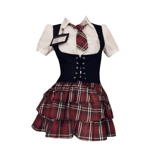 Xinnice Misa Amane Cosplay Rock Anime Cosplay Kostüm Misa Amane Uniform Komplettes Set Halloween Thema Party Outfit Xinnice Misa Amane Cosplay Rock Anime Cosplay Kostüm Misa Amane Uniform Komplettes Set Halloween Thema Party Outfit von Xinnice
