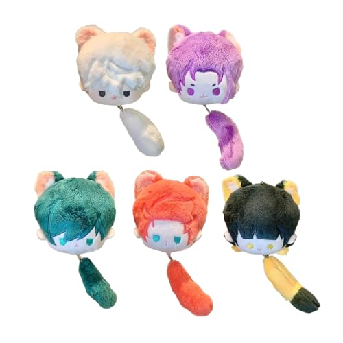 Xinnice Seishiro Nagi/REO Mikage Plush Itoshi SAE/Rin Itoshi Anime Figuren Soft Rin Merch Cartoon Plush Keychain Änhanger Dekoration Geschenk 10cm von Xinnice