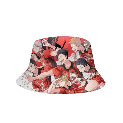 Xinnice Shoyo Hinata/Tobio Kageyama Fischerhut Anime Strandhut Cartoon Sonnenhut Strandhut Neutral Abwaschbar Anglerhut Damen Herren Xinnice Shoyo Hinata/Tobio Kageyama Fischerhut Anime Strandhut Cartoon Sonnenhut Strandhut Neutral Abwaschbar Anglerhut Damen Herren von Xinnice