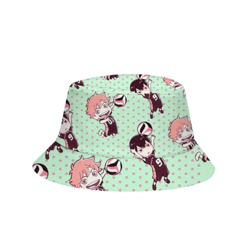 Xinnice Shoyo Hinata/Tobio Kageyama Fischerhut Anime Strandhut Cartoon Sonnenhut Strandhut Neutral Abwaschbar Anglerhut Damen Herren Xinnice Shoyo Hinata/Tobio Kageyama Fischerhut Anime Strandhut Cartoon Sonnenhut Strandhut Neutral Abwaschbar Anglerhut Damen Herren von Xinnice