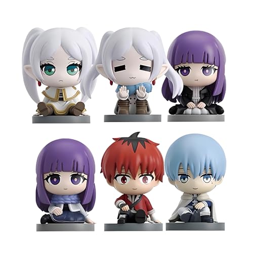Xinnice Stark/Himmel/Frieren Figur Anime Frieren und Fern Figur Starue Actionfigur Modell PVC 4.5cm Auto Desktop Dekoration Sammlung Geschenk von Xinnice