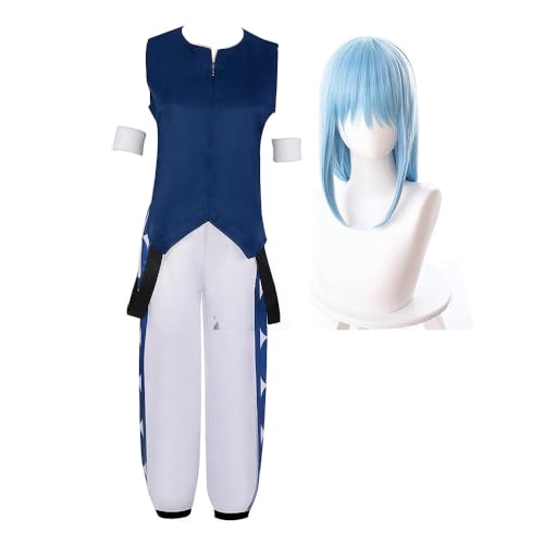 Xinnice That Time I Got Reincarnated as a Slime Cosplay Komplettes Kostüm Anime Rimuru Tempest/Benimaru Cosplay Outfit Halloween Carnival Uniform für Unisex Xinnice That Time I Got Reincarnated as a Slime Cosplay Komplettes Kostüm Anime Rimuru Tempest/Benimaru Cosplay Outfit Halloween Carnival Uniform für Unisex von Xinnice