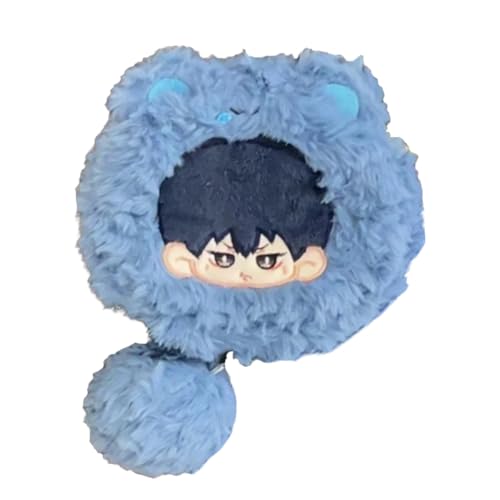 Xinnice Tobio Kageyama Plüsch Anime Plüschtier Tobio Kageyama Weiche Gefüllt Figur Cartoon Mini Geldbörse 12cm von Xinnice
