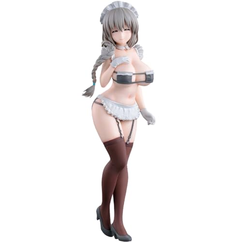 Xinnice Uzaki Tsuki Figur Anime Swimsuit Girl Actionfigur 27cm PVC Stehendes Modell mit Gesichtszubehör Anime Statue Ornament von Xinnice