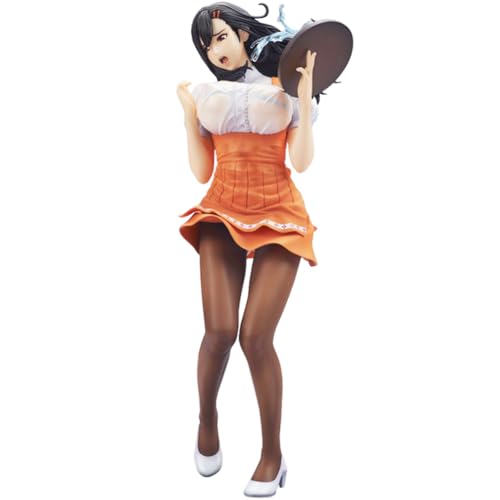 Xinnice Wakazuma Waitress Hitomi Figur Original Painting Girl Actionfigur Modell Anime Stehende Statue Manga Sammlerstück Geschenk für Anime Fans, 29cm von Xinnice