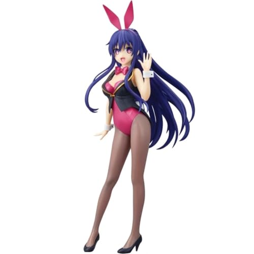 Xinnice Yatogami Tohka Figure Bunny Girl Actionfigur Modell PVC Stehende Pose Statue Sammlerstück Anime Ornamente Desktop Dekoration, 22cm von Xinnice