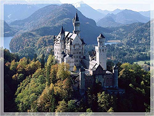 XinqidianLtd Puzzles 1000 Stück für Erwachsene und Kinder, Schloss Schwanstein, Intellektuelles Lernen, Dekompressionsspiele, Freizeit, Holzpuzzle Landschaft-Puzzle XinqidianLtd Puzzles 1000 Stück für Erwachsene und Kinder, Schloss Schwanstein, Intellektuelles Lernen, Dekompressionsspiele, Freizeit, Holzpuzzle Landschaft-Puzzle von XinqidianLtd