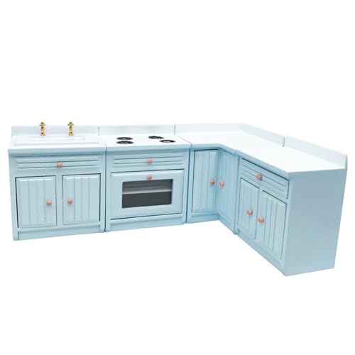 1/12 Dollhouses Möbel Holzküchenschrank Mit Waschbecken Und Kochherd Für Interaktive Lustige Kinder Sammlerspielzeug 1/12 Dollhouses Möbel Holzküchenschrank Mit Waschbecken Und Kochherd Für Interaktive Lustige Kinder Sammlerspielzeug von Xinsheinelry