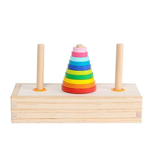 Kinderhirnspiel Stapel Bauen Hanoi Tower Bildungsspielzeug Mit Hölzernen Tablett Tragbare Pädagogik Frühes Spielzeug Kinderhirnspiel Stapel Bauen Hanoi Tower Bildungsspielzeug Mit Hölzernen Tablett Tragbare Pädagogik Frühes Spielzeug von Xinsheinelry