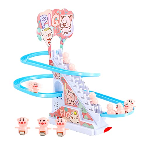 Lustige Babyspielzeug Electric Duck Track Slide Jungen Mädchen Ducks Steigen Treppen Spielzeug Baby LED Lights Musikrollen Untersetzer Lustige Babyspielzeug Electric Duck Track Slide Jungen Mädchen Ducks Steigen Treppen Spielzeug Baby LED Lights Musikrollen Untersetzer von Xinsheinelry