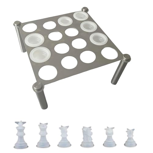Silikonschachartikelform Schachkleinhalter Schachbrettspiel Formen Handherstellung Schachhalter Für Schach von Xinsheinelry