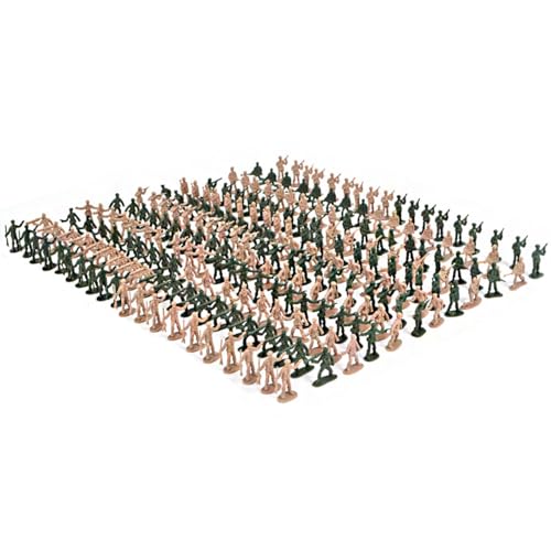 Xinsheinelry 360pcs Miniatur Militärsoldaten Multiple Haltungen Armee Figur Model Nostalgic Toy Kids Neujahr Geschenk Zufällige Farbe von Xinsheinelry