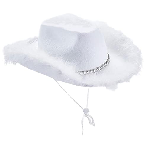Xinsheinelry Damen Western Styles Hut Caps mit blinkendem Urlaub von Xinsheinelry