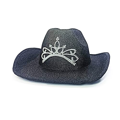 Xinsheinelry Dekor Pailletten Krempe Hut Filz Accessoire Frauen Hochzeit Party von Xinsheinelry