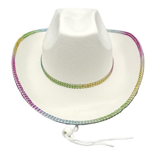 Xinsheinelry Diamantbesetzter Hut Disco Hut für Mädchen Jungen für Karneval Musik Xinsheinelry Diamantbesetzter Hut Disco Hut für Mädchen Jungen für Karneval Musik von Xinsheinelry