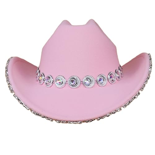Xinsheinelry Diamantbesetzter Hut Disco Hut für Mädchen Jungen für Karneval Musik Xinsheinelry Diamantbesetzter Hut Disco Hut für Mädchen Jungen für Karneval Musik von Xinsheinelry