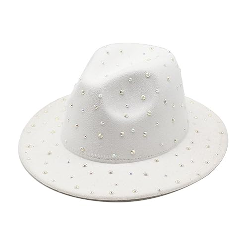 Xinsheinelry Diamantbesetzter Hut Disco Hut für Mädchen Jungen für Karneval Musik Xinsheinelry Diamantbesetzter Hut Disco Hut für Mädchen Jungen für Karneval Musik von Xinsheinelry
