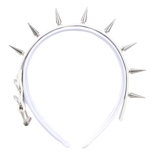 Xinsheinelry Einzigartige Punk Nieten PU Hair Band Head Accessoire Für Erwachsene Haarreihe Mit Ösen Und Nieten Xinsheinelry Einzigartige Punk Nieten PU Hair Band Head Accessoire Für Erwachsene Haarreihe Mit Ösen Und Nieten von Xinsheinelry