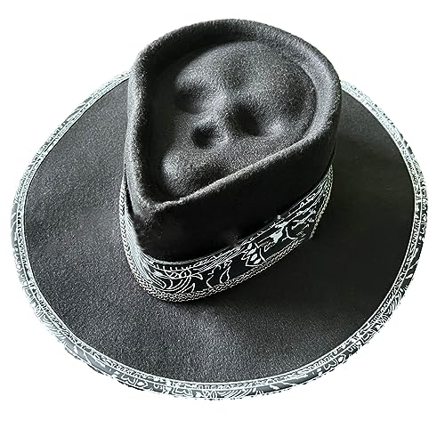 Xinsheinelry Erwachsenenhut für Halloween, Totenkopf und Tod, Westernhut, Modell-Show, Halloween, Cosplay Xinsheinelry Erwachsenenhut für Halloween, Totenkopf und Tod, Westernhut, Modell-Show, Halloween, Cosplay von Xinsheinelry
