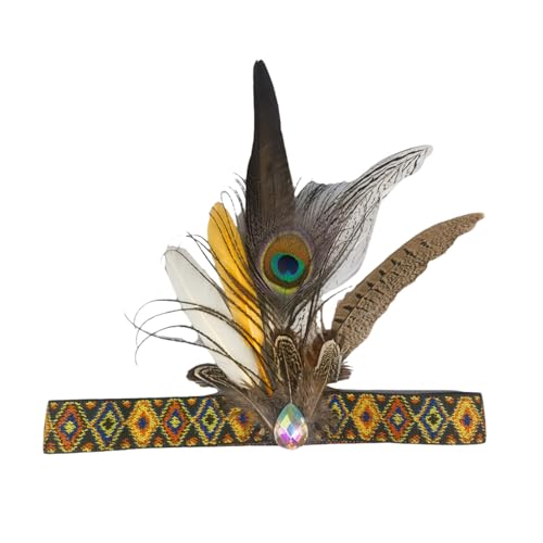 Xinsheinelry Gefiederter Kopfschmuck Indisches Haarband Für Kulturelle Event Musikfestivals Und Tanzdarbietungen Vintage Kopfbedeckung Xinsheinelry Gefiederter Kopfschmuck Indisches Haarband Für Kulturelle Event Musikfestivals Und Tanzdarbietungen Vintage Kopfbedeckung von Xinsheinelry