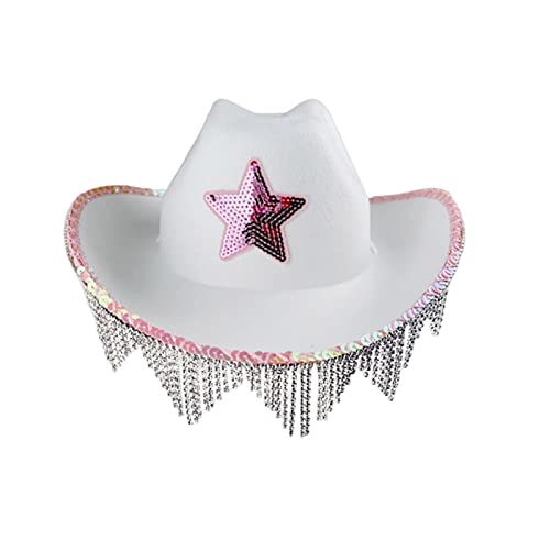 Xinsheinelry Handgefertigtes Hochzeitsparty-Sternmuster mit Krempe, Braut-Western-Halstuch von Xinsheinelry