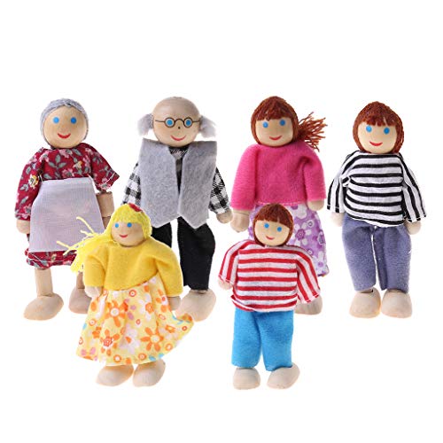Xinsheinelry Holzmöbel Miniatur Set Für Puppenspielzeug Haus Familienpersonen Zahlen Xinsheinelry Holzmöbel Miniatur Set Für Puppenspielzeug Haus Familienpersonen Zahlen von Xinsheinelry