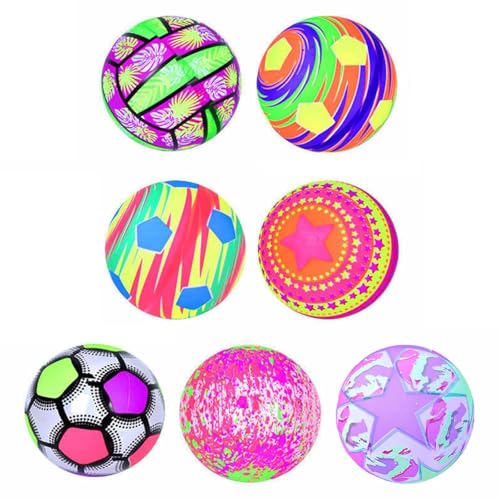 Xinsheinelry Kicking Sports LED Kleinkinder Aufblasbare Spielzeug Bouncy Soccer Für Kindergarten Kiddie 3+ Xinsheinelry Kicking Sports LED Kleinkinder Aufblasbare Spielzeug Bouncy Soccer Für Kindergarten Kiddie 3+ von Xinsheinelry