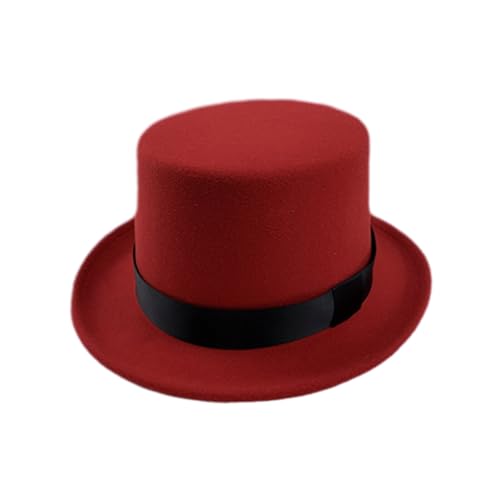 Xinsheinelry Magier Solid Color Holiday Party Halloween Derby Hat Mode Unisex Persönlichkeit Rave Party Show Adult Derby Xinsheinelry Magier Solid Color Holiday Party Halloween Derby Hat Mode Unisex Persönlichkeit Rave Party Show Adult Derby von Xinsheinelry