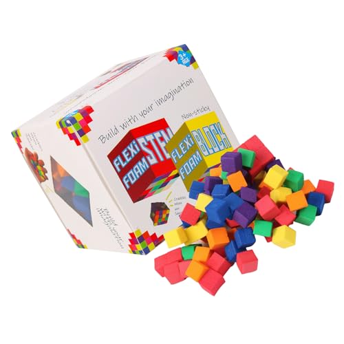 Xinsheinelry Mehrfarbige Farbenfrohe Schaumstoffwürfel Stamm Bausteine Bildungsbauspielzeug Für Kinder Bildungsstapelspielzeug Für Kinder Xinsheinelry Mehrfarbige Farbenfrohe Schaumstoffwürfel Stamm Bausteine Bildungsbauspielzeug Für Kinder Bildungsstapelspielzeug Für Kinder von Xinsheinelry