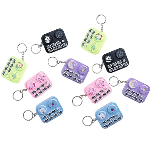 Xinsheinelry Packung Von 10 Kleinen DJ Controller Schlüsselbundspielzeug Mit Musik Soundeffekt Xinsheinelry Packung Von 10 Kleinen DJ Controller Schlüsselbundspielzeug Mit Musik Soundeffekt von Xinsheinelry