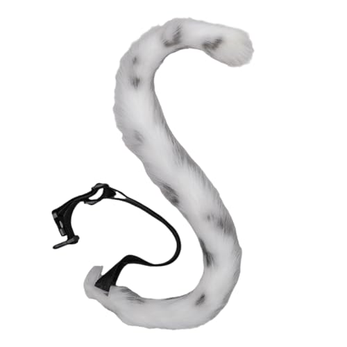 Xinsheinelry Plüschkatzen Ohren Stirnbänder Für Frauen Mädchen Weiche Tierische Ohrhaarband Heckschwanz Verstellungsdesign Für Kostüm Halloween Jeden von Xinsheinelry