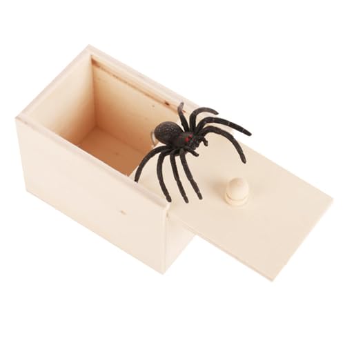 Xinsheinelry Praktische Robuste Holzspinnen Überraschungen Box Tragbares Gag Spiel Accessoire Spielzeug Für Praktische Witze Und Unterhaltung Xinsheinelry Praktische Robuste Holzspinnen Überraschungen Box Tragbares Gag Spiel Accessoire Spielzeug Für Praktische Witze Und Unterhaltung von Xinsheinelry