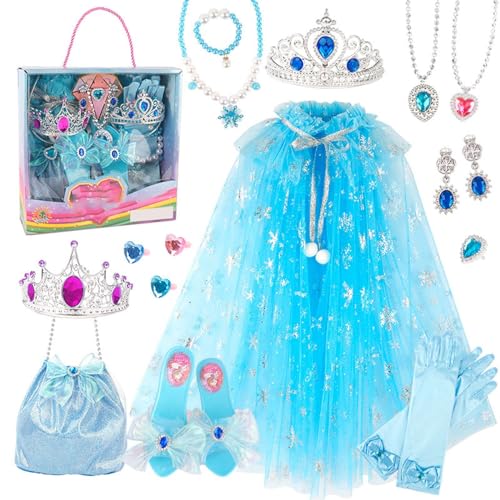 Xinsheinelry Prinzessin Dress Up Kleidung Für Mädchen So Tun Sie Kostüm Sets Princess Accessoire Toy Für 3-6 Jahre Mädchen Geburtstagsgeschenk Xinsheinelry Prinzessin Dress Up Kleidung Für Mädchen So Tun Sie Kostüm Sets Princess Accessoire Toy Für 3-6 Jahre Mädchen Geburtstagsgeschenk von Xinsheinelry