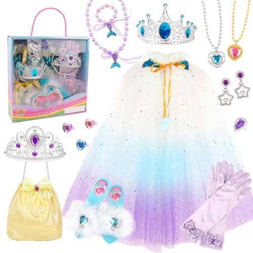 Xinsheinelry Prinzessin Dress Up Kleidung Für Mädchen So Tun Sie Kostüm Sets Princess Accessoire Toy Für 3-6 Jahre Mädchen Geburtstagsgeschenk Xinsheinelry Prinzessin Dress Up Kleidung Für Mädchen So Tun Sie Kostüm Sets Princess Accessoire Toy Für 3-6 Jahre Mädchen Geburtstagsgeschenk von Xinsheinelry