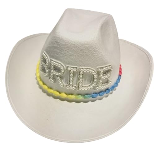 Xinsheinelry Regenbogen-Riemenhut für Damen, Rollenspiel, Hochzeit, Party, Requisiten, Junggesellinnenabschied, weiblich von Xinsheinelry