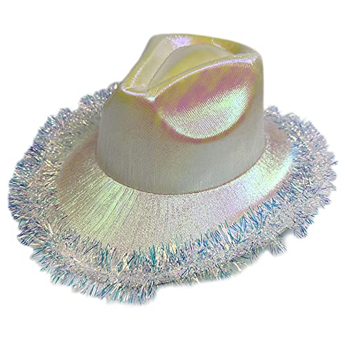 Xinsheinelry Weltraumhut für Mädchen, glitzernd mit Lametta-Besatz, schimmernder Partyhut, Kostümzubehör Xinsheinelry Weltraumhut für Mädchen, glitzernd mit Lametta-Besatz, schimmernder Partyhut, Kostümzubehör von Xinsheinelry