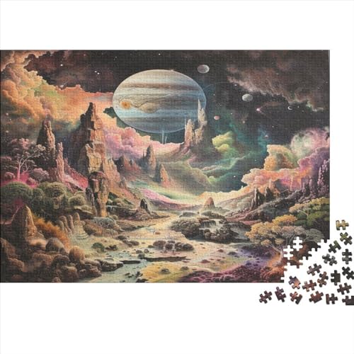 Kosmische Planeten Puzzle 1000 Teile Puzzles Für Erwachsene Klassische Puzzles 1000 Teile Erwachsene Puzzlespiel Erwachsene 1000 Teile Erwachsenen Puzzlespiel Puzzel 1000pcs (75x50cm) von Xiputvl